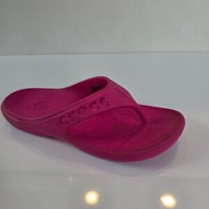 Crocs Kadee II Flip Flops Pink Womens Size 8 Sandals Sandals